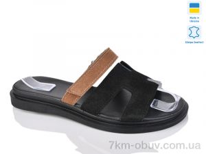 купить оптом Sali 1501-1 чорний-корич. з.