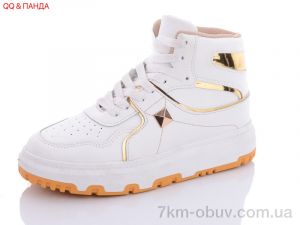 купить оптом QQ shoes BK72 white-beige