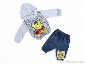купить Kids-modnik 705 блакитний батнік-штани оптом
