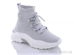 купить оптом QQ shoes BK25-3 grey old