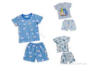 купить Kids-modnik 2620 комплект футболка-шорти mix (120) оптом