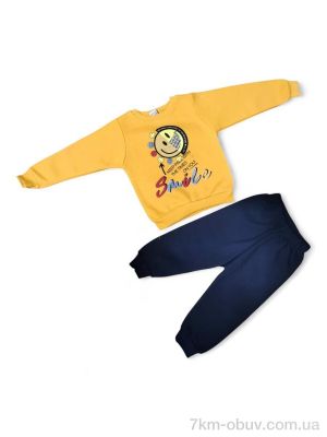 купить Kids-modnik 20101 жовтий смайл реглан-штани оптом