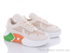 купить Summer shoes AX06-1 beige-orange оптом