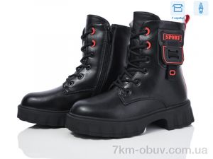 купить Ok Shoes 2169B black-red оптом