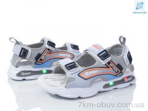 купить Ok Shoes 7748-1 grey LED оптом