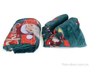 купить Obuvok 18102 (12149) green 200x230 см Постільна білизна плюш оптом