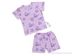 купить Kids-modnik 2620 комплект футболка-шорти рожевий оптом