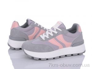 купить оптом Ok Shoes J6105-2 grey