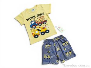 купить Kids-modnik 261920 комплект футболка-шорти жовтий оптом