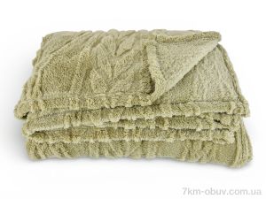 купить оптом Obuvok 08998 косичка green 200x240см