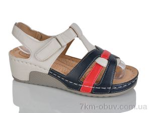 купить Leguzaza H2-17 beige-navy-red оптом