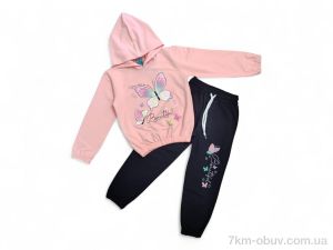 купить Kids-modnik 9022 персиковий батнік-штани оптом