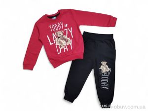купить Kids-modnik 3753 червоний батнік-штани оптом
