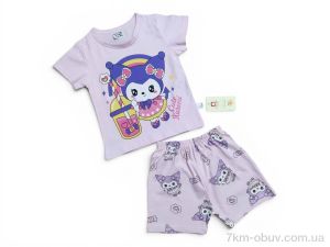 купить Kids-modnik 261920 комплект футболка-шорти св.рожевий оптом