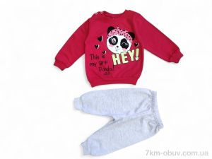 купить Kids-modnik 2596 червоний батнік-штани оптом