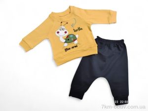 купить Kids-modnik 626 жовтий батнік-штани оптом