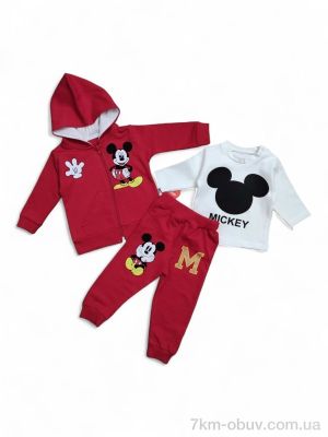 купить Kids-modnik 5780 червоний костюм-трійка оптом