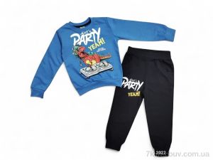 купить Kids-modnik 3755 синій батнік-штани оптом