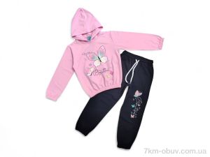 купить Kids-modnik 9022 св.рожевий батнік-штани оптом