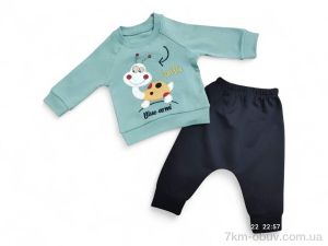 купить Kids-modnik 626 фісташковий батнік-штани оптом