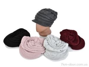 купить STARK Шапка жіноча з козирком mix оптом