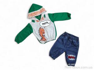 купить Kids-modnik 701 зелений батнік-штани оптом