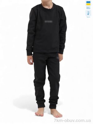 купить оптом Sport style Дитяча термо білизна хлопчик CLM чорний