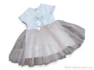 купить Kids-modnik 9614 сукня для малюків пудровий оптом