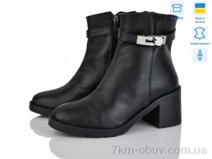 купить L.Shoes 2512-6 чорний к. байка оптом