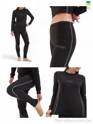 купить Sport style Жіноча термо білизна чорний (S-XL) оптом