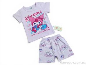 купить Kids-modnik 2619-1 комплект футболка-шорти св.рожевий оптом