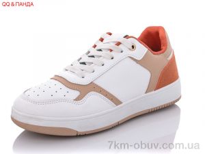 купить оптом QQ shoes BK60 white-brigr