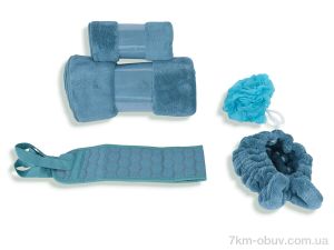 купить Obuvok 66332 (10297) подарунковий набір green (70x140+50x100) оптом