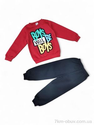 купить Kids-modnik 43696 червоний реглан-штани оптом
