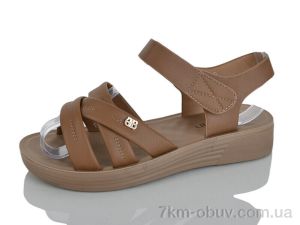 купить Ok Shoes 2503 brown оптом