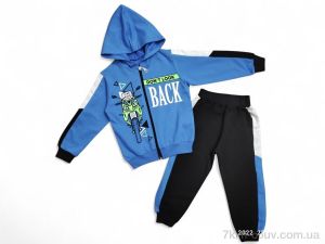 купить Kids-modnik 2806 синій батнік-штани оптом