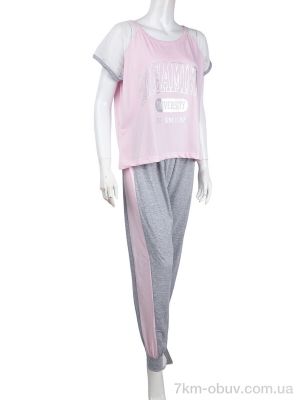 купить оптом Пижама-ОК 1600-025 (04064) pink