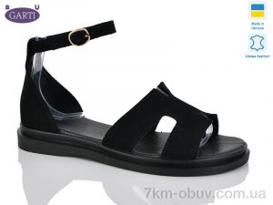 купить Garti 0192 чорний замш оптом