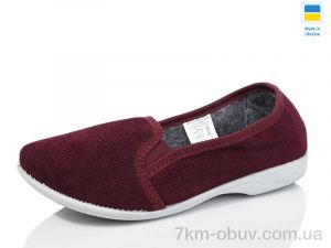 купить оптом Lot Shoes Кредо вельвет бордо