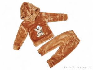 купить Kids-modnik КТ22 коричневий батнік-штани оптом