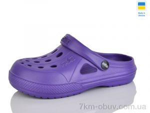 купить оптом Lot Shoes Крокс паяс жіночий фіолетовий