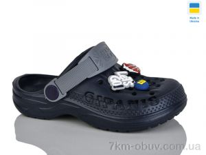 купить оптом Lot Shoes 009 т.синьо-сірий