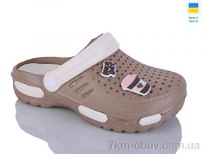 купить оптом Крок DS48 мокко-кремовий