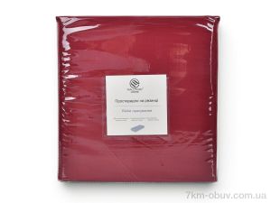 купить оптом Obuvok 22119 (99202) bordo Комплект: простирадло на резинці (140x200+25), 2 наволочки (50x70)