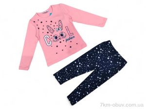купить Kids-modnik 7809 персиковий  реглан-лосини оптом