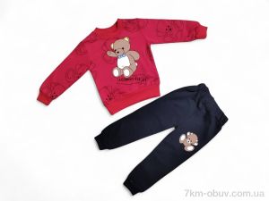 купить Kids-modnik 3258 червоний батнік-штани оптом