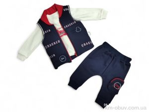купить Kids-modnik 22115 т.синій жилетка-реглан-штани оптом
